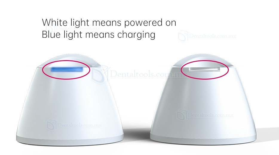 Mecco Q7 L&aacute;mpara LED de fotocurado inal&aacute;mbrica de hasta 2500mW/cm&sup2;